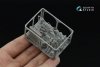 Quinta Studio QD+35066 U.S. Diamond T 968A Cargo truck (open cab) 3D-Printed & coloured Interior on decal paper (Mirror Models) (with 3D-printed resin parts) 1/35
